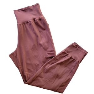 ATHLETA Pink Salutation Cargo Jogger Size Large